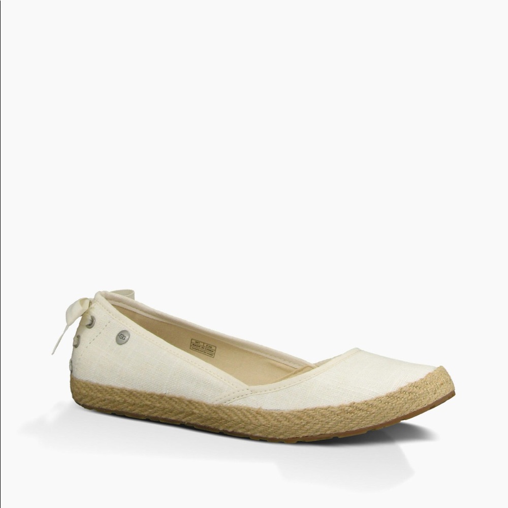 BNIB UGG W Indah White Flats